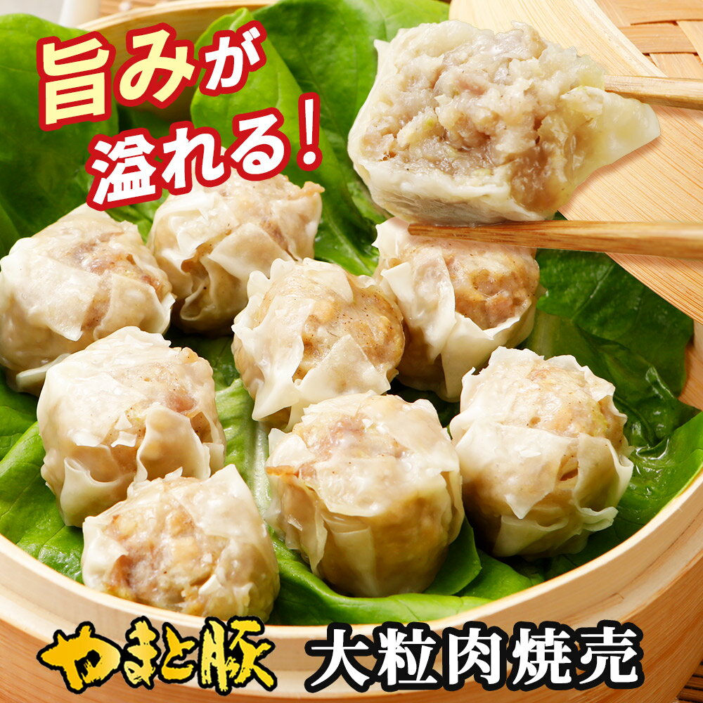 【10%OFF クーポン】やまと豚大粒肉焼売240g*5袋セット(40個入り) NS-AL | 送料無料 お歳暮 ギフト お年賀 焼売 しゅうまい シュウマイ シューマイ お取り寄せグルメ お取り寄せ 食品 冷凍食品 お肉 惣菜 おかず 惣菜セット おつまみセット 年末年始 冬ギフト 帰省暮 帰歳暮