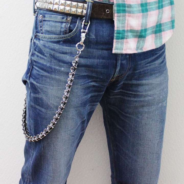 ウォレットチェーン ROCK リアルなバックボ...の紹介画像3