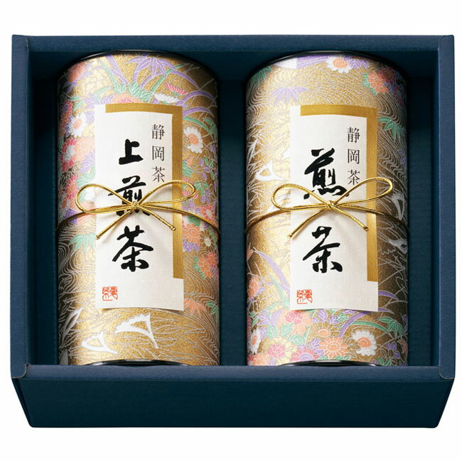 茶匠米山 静岡茶 深蒸し上煎茶・深蒸し煎茶詰合せ （FZ-30A）【お歳暮 静岡茶 深蒸し煎茶 缶入り 老舗 お茶 高級茶 ギフト 緑茶 日本茶 美味しい 贈り物 手土産 差し入れ 国産 内祝い お返し ギフト 志 香典返し 出産内祝い 結婚内祝い】＜A5＞のサムネイル