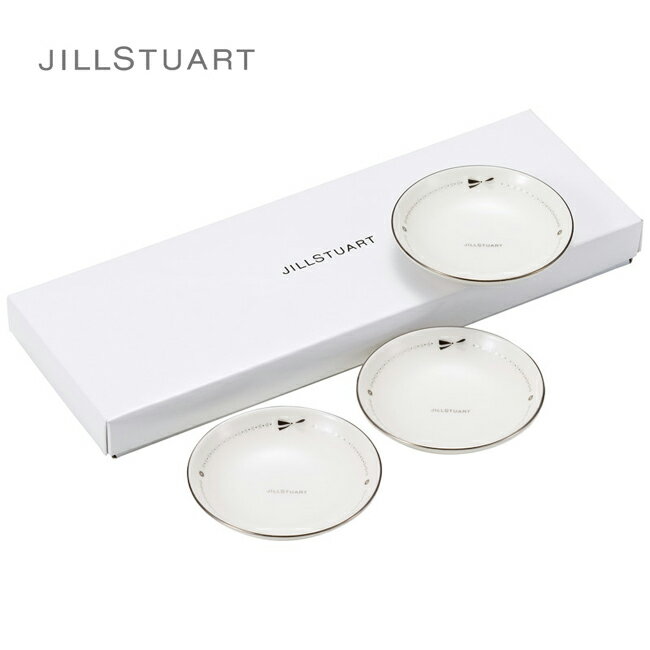 ジル スチュアート プレート ジルスチュアート トリオプレートセット（41635-33452）【父の日 プレート JILLSTUART デザート皿 ブランド ナルミ 洋食器 日本製 テーブルウェア 結婚祝い ギフト】＜A4＞