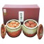 紀州産 南高梅 うす塩味梅 焼壷セット「蜂蜜梅・しそ漬梅」(美濃焼壷入) 5025103 【高級/梅干し/はちみつ梅/ギフト】 【ギフト対応】
