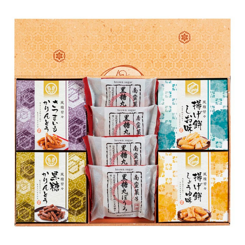 風雅甘々 和菓子詰合せ（FB-AE）【和菓子/ギフト/お菓子/ギフト/おやつ/アソート/セット/御礼/贈答用/プレゼント/出産内祝/内祝/内祝い/お返し/新築内祝/新築祝い/新築御祝/ 快気祝い/御見舞/お見舞い/引き出物/お歳暮/お中元】