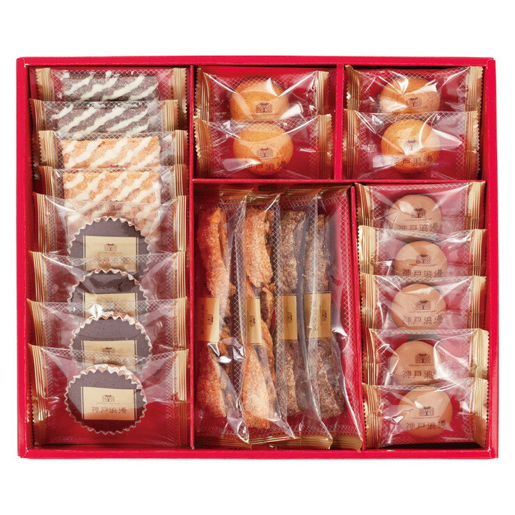 神戸浪漫 スイーツセレクション （SS-20N）【母の日 焼き菓子 ギフト ブランド パイ 個包装 洋菓子 セット 御礼 プレゼント 出産内祝い 結婚内祝い ギフト 神戸名物 おしゃれ 贈答品 お菓子 詰合せ 包装 人気商品 スイーツ 美味しい】＜A3＞のサムネイル