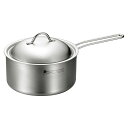 燕熟の技 片手鍋18cm (EJSA-800)【母の日 シンプルデザイン 3層構造 ガス火可 オーブン可 キッチン用品 IH対応 人気 母の日 プレゼント 新築...