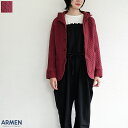 アーメン 【送料無料】ARMEN（アーメン）コットンキルトフードジャケット