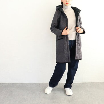 【sale15%off】【返品不可】【送料無料】ARMEN(アーメン)リバーシブルキルティングロングコート