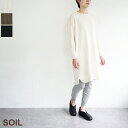 SOIL（ソイル) Crew Neck Oversizeed L/SL