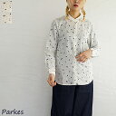 【ゆうパケット対応】Parkes(パークス) さくらんぼブラウス(4)