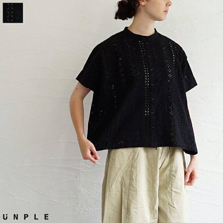 乐天商城 - 【送料無料】【ゆうパケット対応】UNPLE(アンプル) レースブラウス