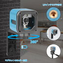 【新品】クロスライン墨出し器 2ライン グリーンレーザー 自動補正/傾斜モード 高輝度 ミニ型 360°回転可能な磁石ホルダー付き TK-5011JP