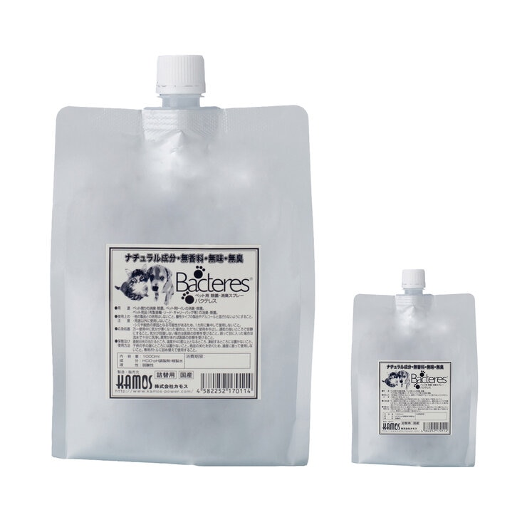 バクテレス（1000ml x 2個 詰替えセット） - Bacteres 1000ml x 2 Bags Refill Set