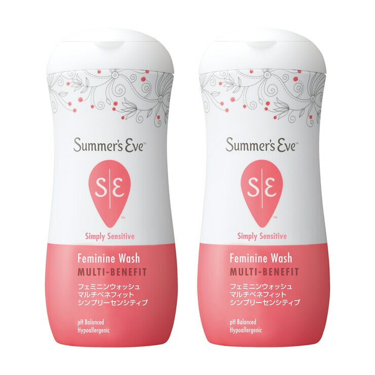 サマーズイブ フェミニンウォッシュ 2個 - SUMMERS EVE FEMININE WASH SET OF 2