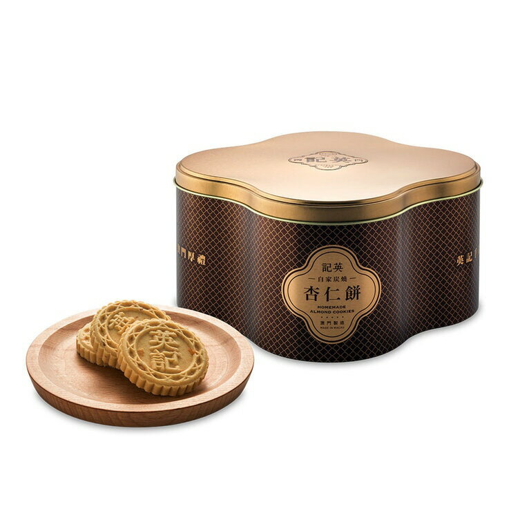 楽天コストホールストア英記餅家 アーモンドクッキー 560g（約28枚） - Yeng Kee Almond Cookies 560g （28pc）