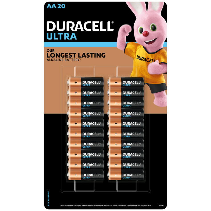 デュラセル ウルトラ単3電池 20本 - DURACELL Ultra AA Battery 20Pack