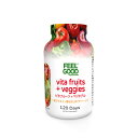 フィールグッド ビタフルーツ＆ベジタブル 120粒入 - Feel Good Vita Fruits ＆ Veggies 120 Capsules