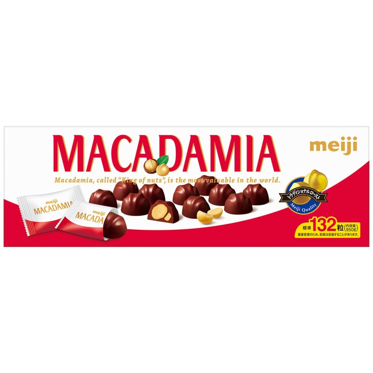 }J_~A`R[g 132 - Meiji Macadamia Chocolate 132 pieces