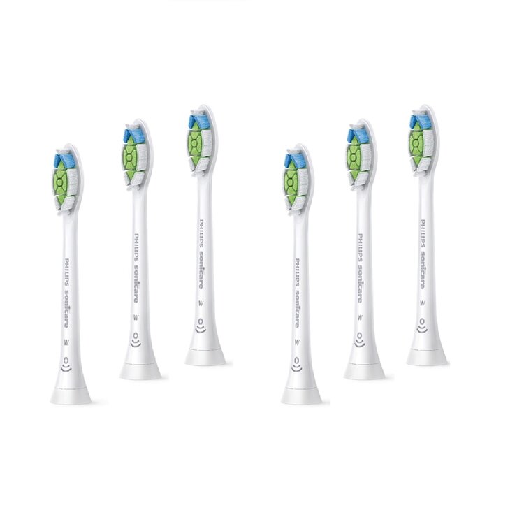 ソニッケアー ホワイトプラス ブラシヘッド レギュラーHX6066/71 6本組 - Sonicare Standard sonic toothbrush heads HX6066/71 6pack