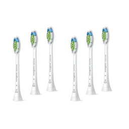 ソニッケアー ホワイトプラス ブラシヘッド レギュラーHX6066/71 6本組 - Sonicare Standard sonic toothbrush heads HX6066/71 6pack