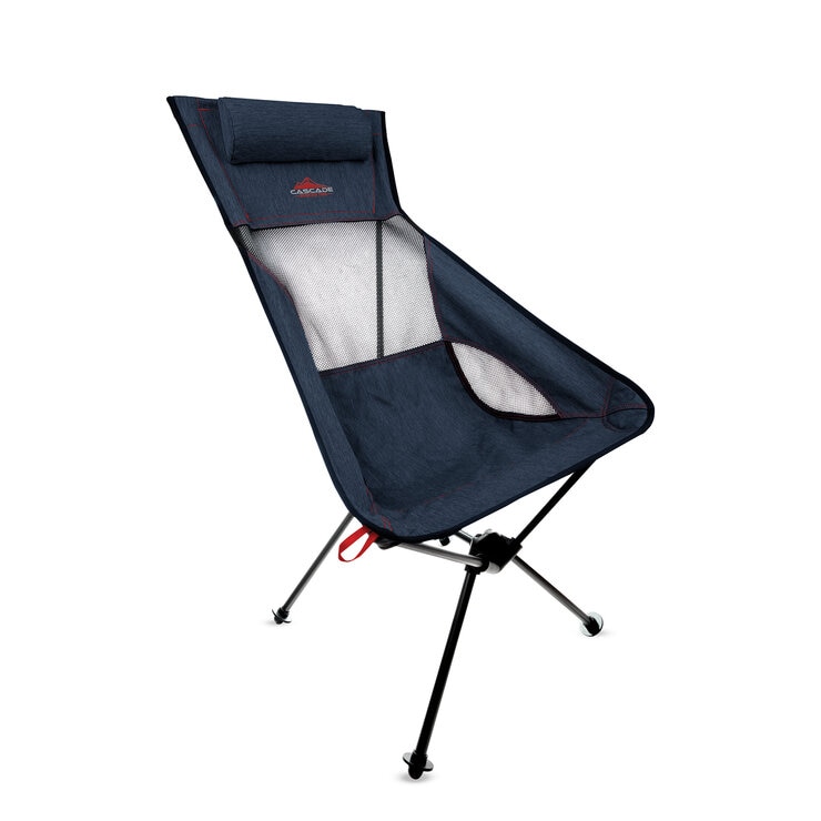 カスケードマウンテンテック　コンパクトハイバックアルミチェア - Cascade Mountain Tech Compact High Back Aluminum Chair