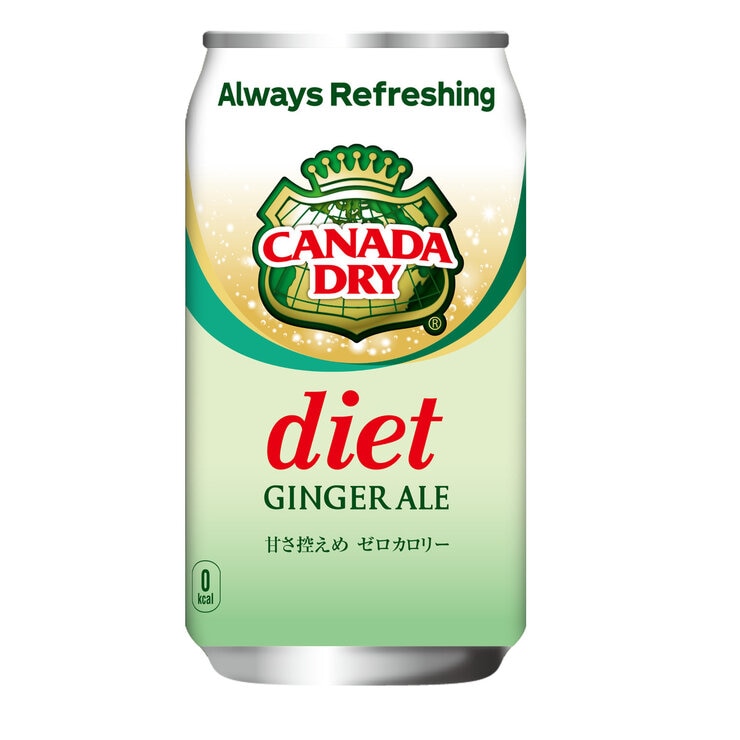 ダイエットカナダドライジンジャーエール 350ml x 30缶 - Diet Canada Dry Ginger Ale 350ml x 30 Cans