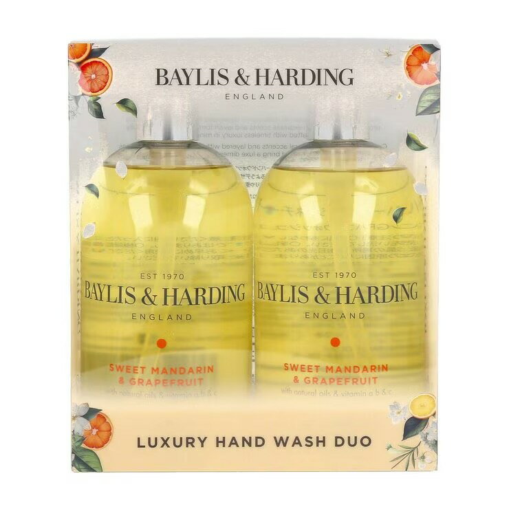 Rakuten - ベイリス＆ハーディング ラグジュアリーハンドウォッシュ 500ml x 2本 - BAYLIS&HARDING LUXURY HAND WASH 500ml x 2
