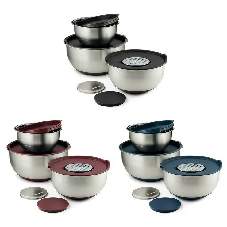 Rakuten - トラモンティーナ ミキシングボウル3個セット - TRAMONTINA 3PC MIXING BOWLS