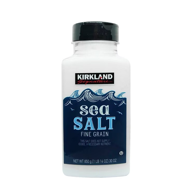 カークランドシグネチャー 海塩 850g - Kirkland Signature Pure Sea Salt 850g