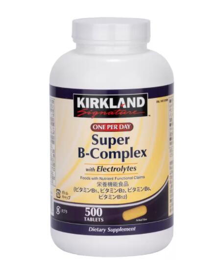 ɥͥ㡼 ӥߥB ץå 500 γ  2å - Kirkland Signature Super B Complex 500 Count  2SET