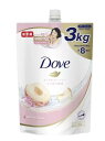 Dove (ダヴ) ボディウォッシュ ピーチ＆スイートピー 詰替え用 3kg × 2set Dove Body Wash Peach Refill 3kg