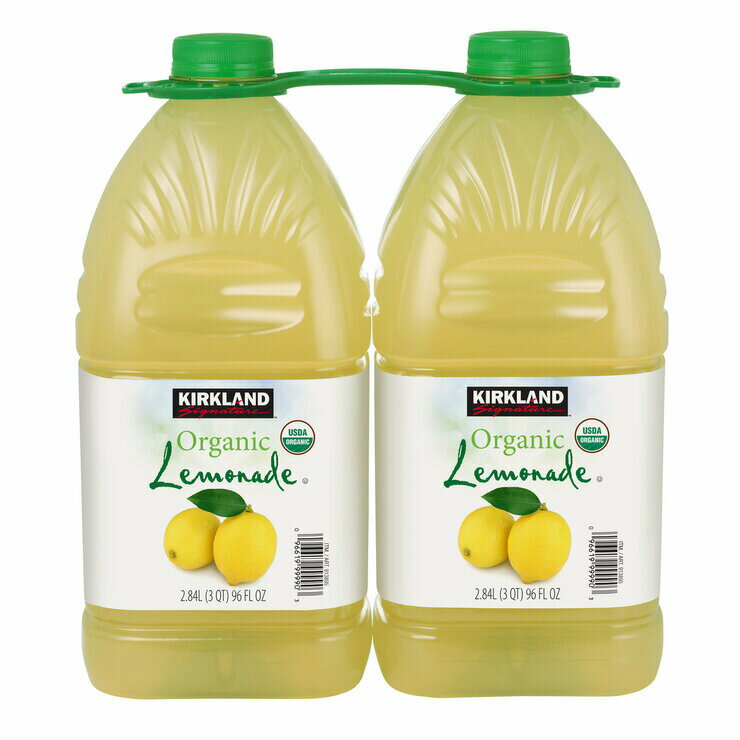 カークランドシグネチャー オーガニックレモネード 2840ml×2 - Kirkland Signature Organic Lemonade 2840ml×2