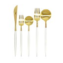 クチポール ゴア 5本セット ゴールド x ホワイト - Cutipol GOA 5pc Set Gold x White