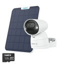 Reolink(レオリンク)Argus Series アウトドアカメラ B730+Solar Panel 2+128GB SD Card - Reolink A...