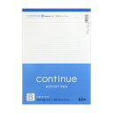 レポートパッド A4サイズ B罫 40ページ x 10冊 - Report Pad A4 B-Ruled 40 Pages x 10 Set