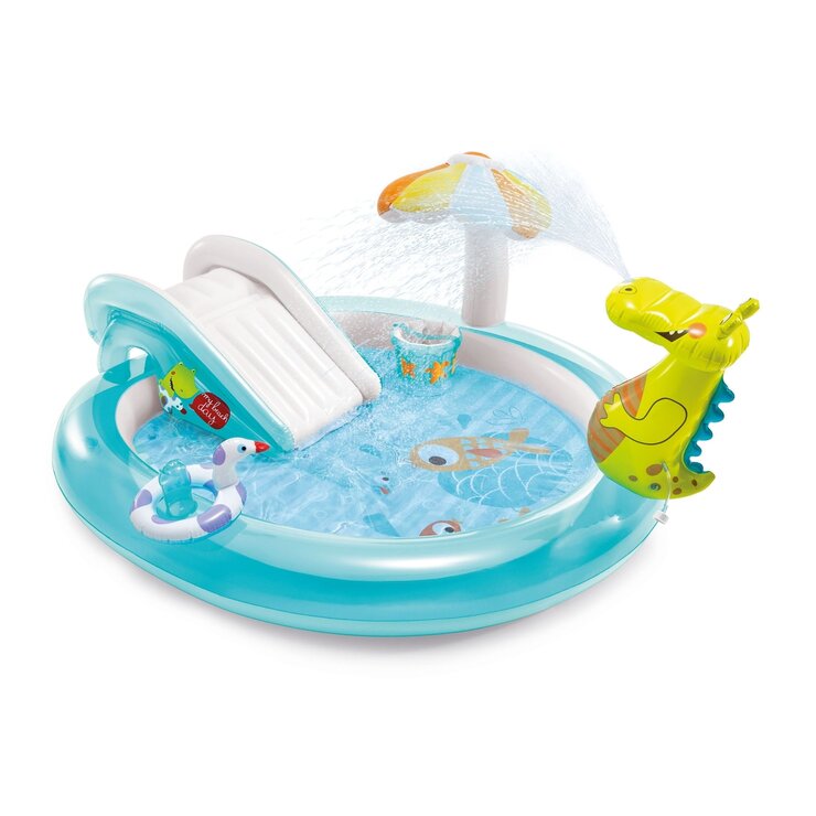 ƥå  ե졼֥ ץ쥤󥿡ס 57165NP - INTEX Gator Play Center Pool 57165NP