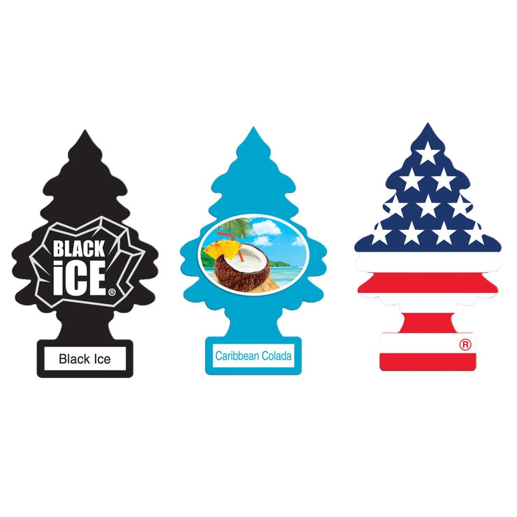 リトルツリー エアーフレッシュナー 12枚 - Little Tree Car Air Freshener 12PC