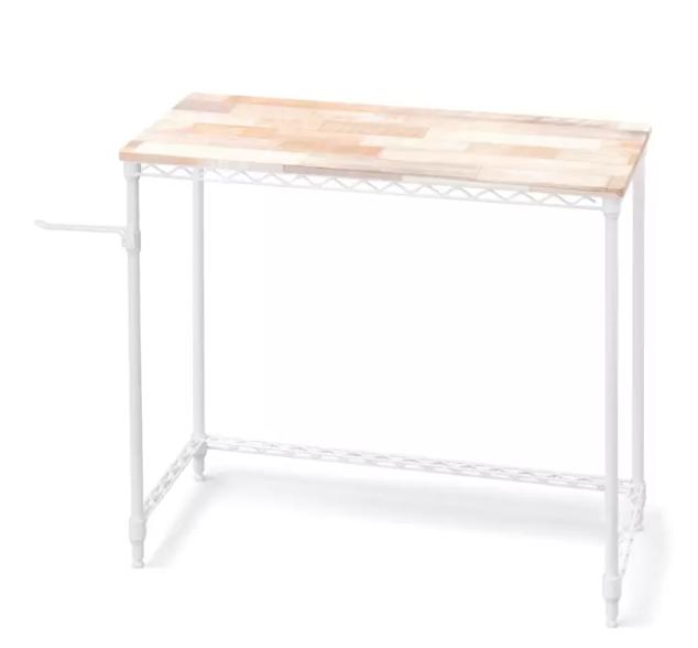 アイリスオーヤマ カラーメタルラック デスク W81 x D36 x H72 cm MM-D81361 - IRIS OHYAMA Color Metal De...