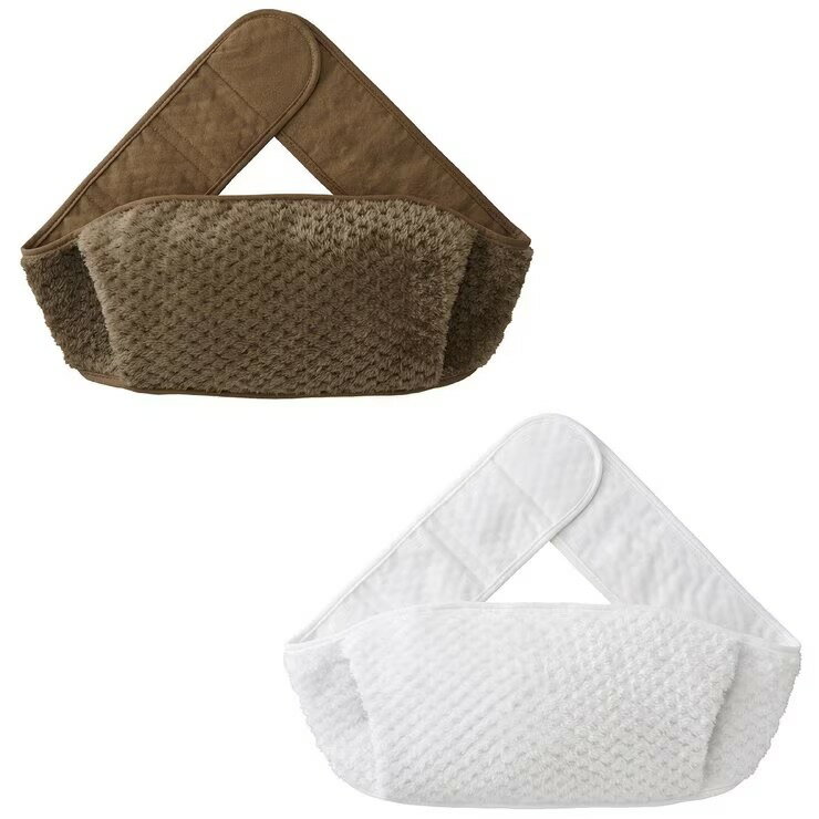 アピックス 蓄熱式エコ電気湯たんぽ ベルト SHIZUKU AEY-B50-WH/BR - APIX Cordless Soft Warmer Belt SHIZUKU AEY-B50-WH/BR