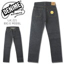 DENIME (ドゥニーム) Lot.221 (BIG-E MODEL) ノンウォッシュ 221 (テーパード/ウエアハウス/日本製/デニム/JEANS/メンズ/セルビッチ)