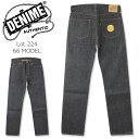 ウエアハウス ジーンズ メンズ DENIME (ドゥニーム) Lot.224 (66 MODEL) ノンウォッシュ [224](ジーンズ/デニム/66モデル/テーパード/ウエアハウス/日本製/デニム/JEANS/メンズ/セルビッチ)