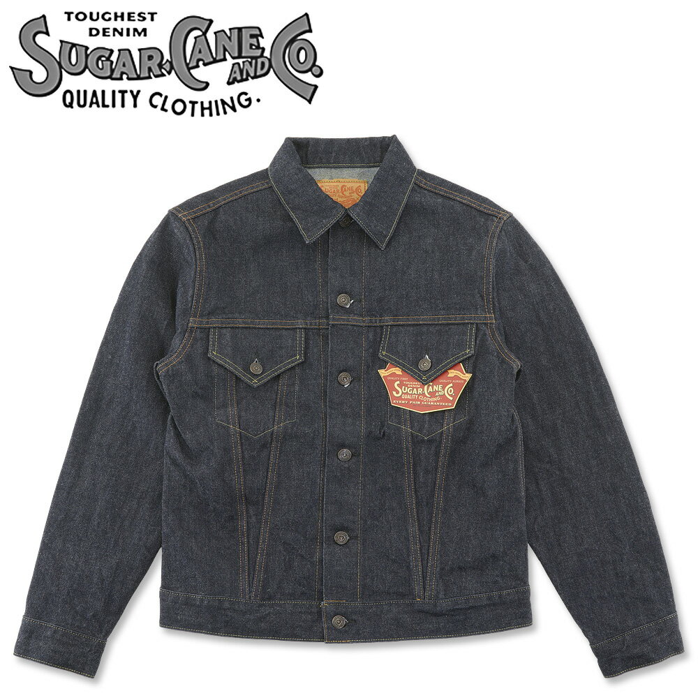 Rakuten - SUGAR CANE (シュガーケーン) 14.25oz. デニムジャケット 1962 モデル 3rd タイプ [SC12962](ワンウォッシュ デニム ジャケット アウター アメカジ メンズ 日本製)