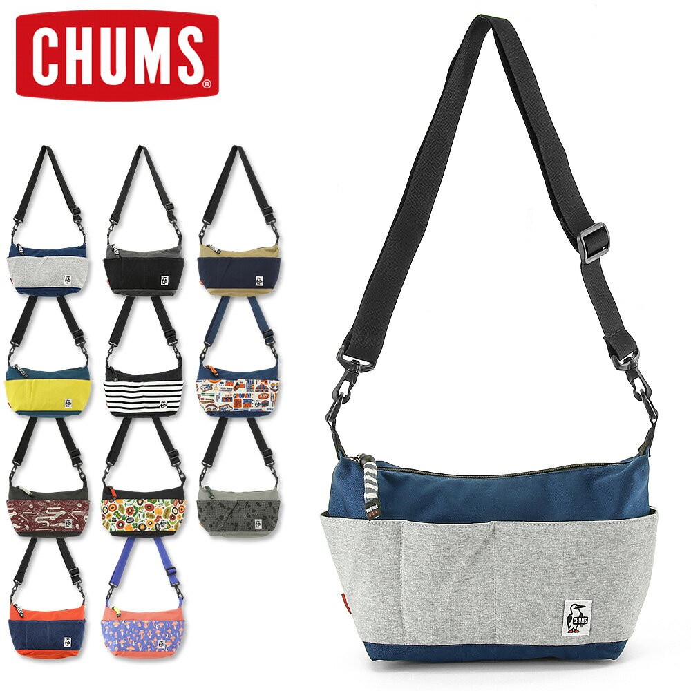 CHUMS (チャムス) コレクト ショルダー　スウェット×ナイロン