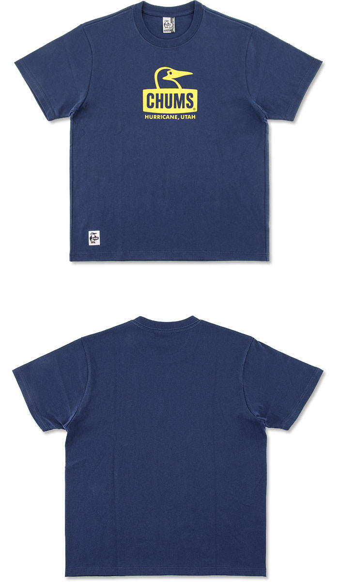 CHUMS (チャムス) ブービーフェイス Tシャツ [CH01-1834](ロゴ/プリント/半袖/半袖Tシャツ/アウトドア/メンズ/レディース/おしゃれ/かわいい)