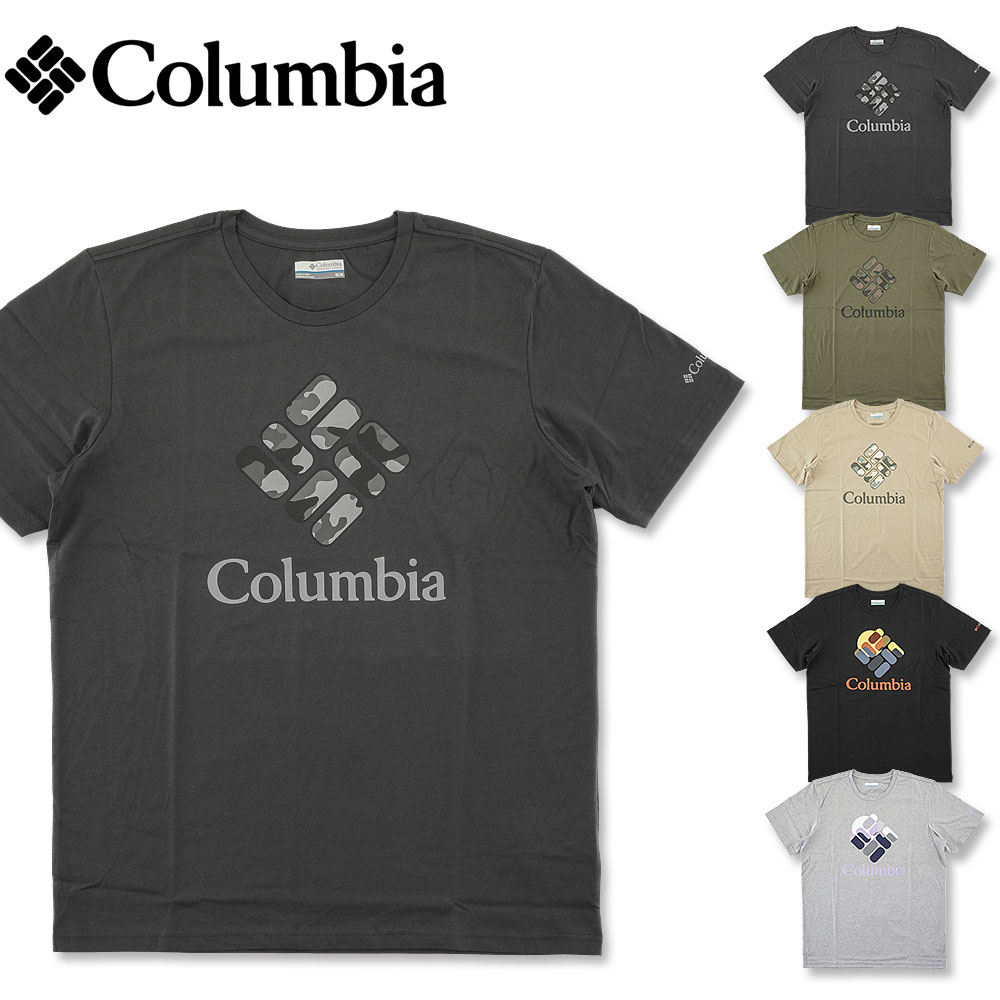 【SALE セール】コロンビア (COLUMBIA) M ラピッドリッジ グラフィック Tシャツ [AM0403](半袖Tシャツ 半袖 プリント アウトドア スポーツ フェス メンズ レディス)【ゆうメール 送料180円】