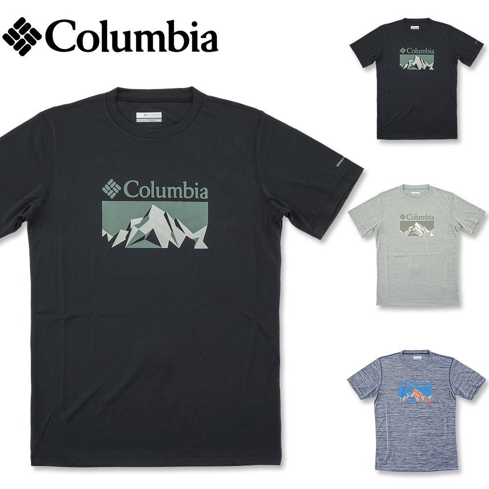 【SALE セール】コロンビア (COLUMBIA) ゼロルール ショートスリーブ グラフィック シャツ [AM6463](冷却/吸湿速乾/Tシャツ 半袖Tシャツ 半袖 プリント アウトドア スポーツ フェス メンズ レディス)【ゆうメール 送料180円】