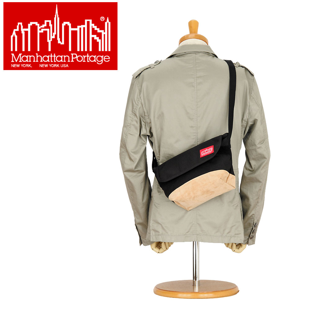 Manhattan Portage マンハッタンポーテージ メッセンジャーバッグ （XXSサイズ）  マンハッタンポーテージ メッセンジャーバッグ (MP1603-SD-12/MP1603SD12/スウェード/ショルダーバッグ/メンズ/レディース/BAG)