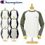 CHAMPION (チャンピオン) 長袖Tシャツ (C3-J425) ベーシック ラグラン ロングスリーブ Tシャツ(ワンポイント/メンズ/レディース/ストリート/アメカジ/)【SALE セール】