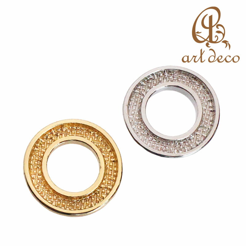 チャーム ドーナツ 円 輪 リング 粘土土台 つまみ細工 幾何学 1個/10個 直径16mm アクセサリーパーツ ハンドメイド オリジナル レジン