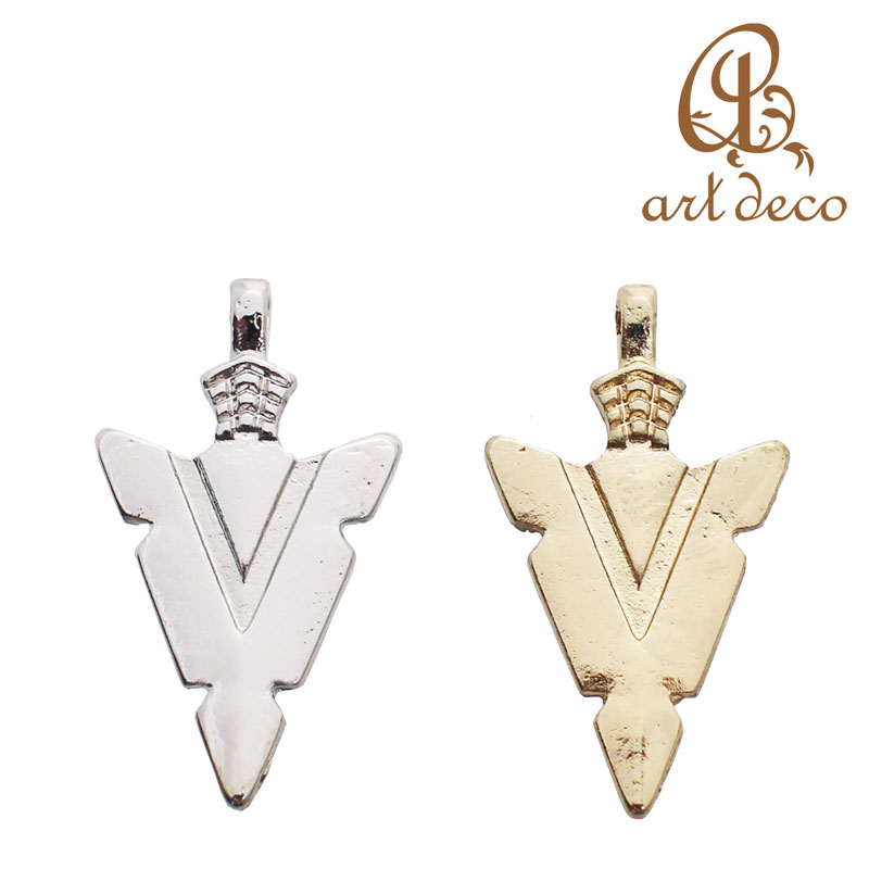 チャーム キーホルダー ペンダントトップ 矢尻 和風 シンボル 2個/10個 27mm×15.5mm アクセサリーパーツ ハンドメイド オリジナル レジン