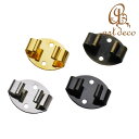 ループタイ 金具 タイコ 2個/10個 15mm×19.5mm アクセサリーパーツ ハンドメイド オリジナル 空枠 カラワク ミール皿 レジン