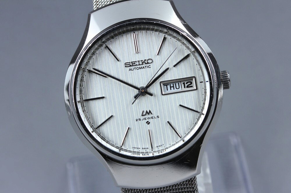 【稼働品】SEIKO ロードマチック 5606-8120 自動巻き メンズ (1976年製) 腕時計 #16805